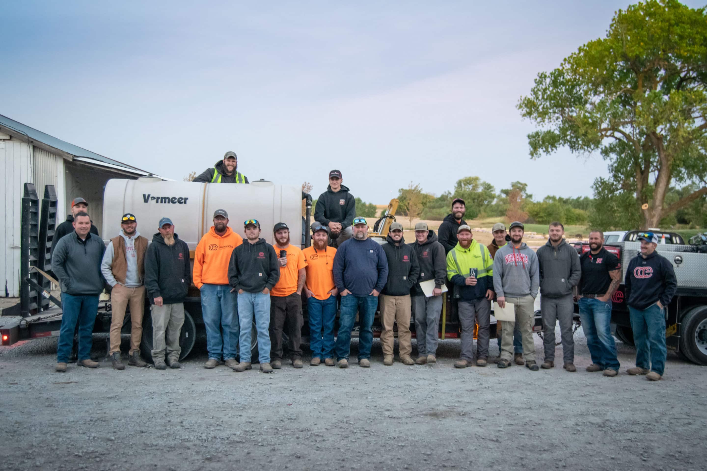 civil team, telecommunications and utility team, lincoln nebraska